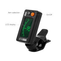 Afinador Automático Multi-función Clip-on Para Violín Viola Cello Y Baixo Con Pantalla LCD ET-31V Modo De Afinación Automática - details 9