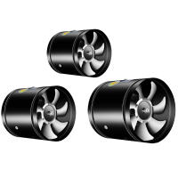 Ventilador De Extractor Silencioso Y Potente Para Cocina Tamaño 4/6/8 Pulgadas Booster Fan Metálico Para Tubo De Aire HVAC Ventilador De Ventilación - details 5