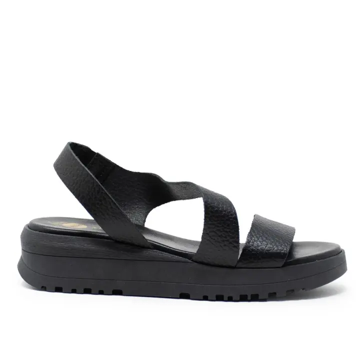 Sandalias planas de Mujer TINA KIZ 6623 NEGRO SANDALIA TIRA CRUZADA EMPEINE NEGRO 35047 25V - 1