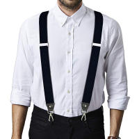 Almohadillas De Pantalones Ajustables Para Hombres Con Gancho Giratorio Suspenders Elásticos Grandes Y Grandes Para Traje De Trabajo - details 1