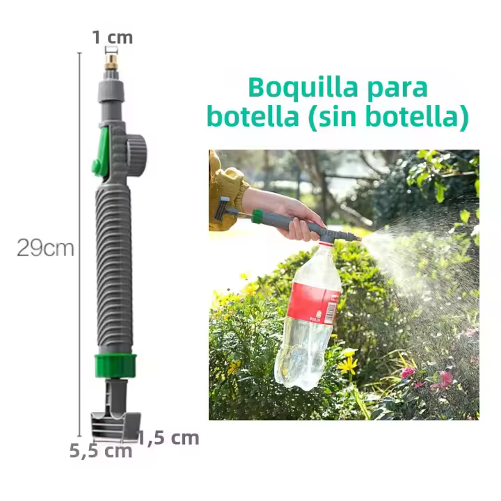 Botella De Rociador De Jardín 2/3L Pneumática Para Agricultura Y Hortalizas Con Desinfección Automática Tipo De Sprayer Trigger - 1