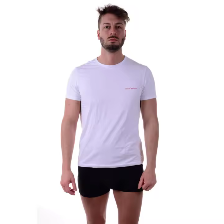 Camiseta Emporio Armani Cotton Man Blanco 1108537 P717 10 - 1
