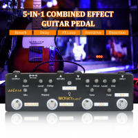 MOSKY Audio SOL918 Pedal De Efectos Para Guitarra Y Bajo 5-en-1 True Bypass Multi-in-1 Electro-acústico Productos De Audio - details 4