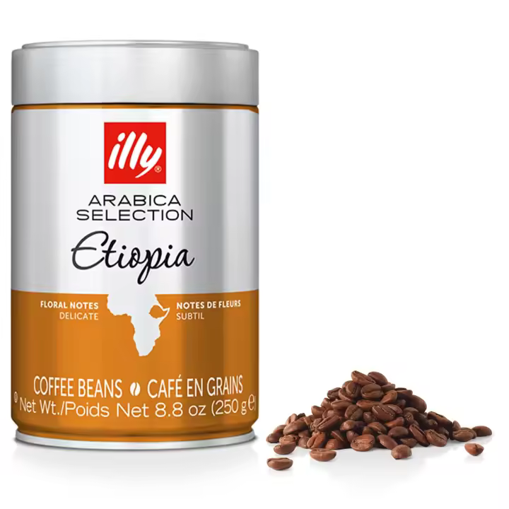 Illy Café en grano Torrefié Arábica Selección Etiopía - QUMIR - 1