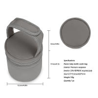 Bolsa Para Botella Impermeable Para Bomba De Pecho Y Termo Bolsa De Almacenamiento Para Viaje Para Madres Y Bebés - details 6