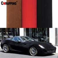 Cinta Adhesiva De Velours Seda Para Decoración De Vehículo PVC Textura De Tela Fácil De Aplicar Para Estilo Y Adhesivo De Decalcomanía De Coche - details 0