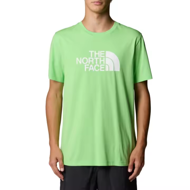 Men’s S/S Easy Tee Meta Lime/TNF W - 1