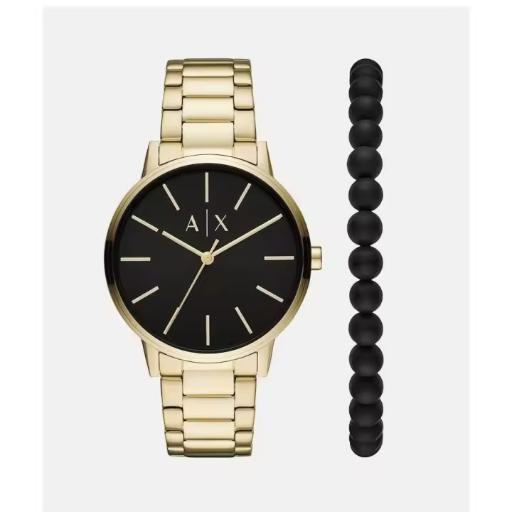 Set reloj y pulsera Armani Exchange Cayde ORIGINAL con garantía y packaging oficiales de la firma - 1