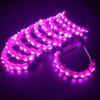Diadema LED Para Niñas Diadema De Flores Brillante Para Boda Cumpleaños Fiesta Luminosa Regalo De Fiesta De Novia Corona Neón - details 2