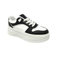 Eva Zorteon- Deportivas de Mujer con plataforma con cordones de cuerda, Marca Fashion Bella . - details 13