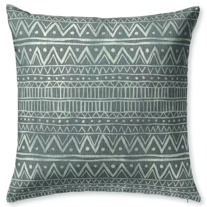 JVR - COJIN ALGODON modelo TAXCO COJIN 1 - Tejido 100% Algodón - Estampado digital - Fabricado en España - Medidas 60x60 - 1