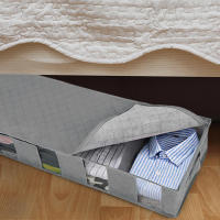 Cajas De Almacenamiento Bajo La Cama Delication Grandes Organizador De Ropa Ecológico Transpirable Para Armario - details 8