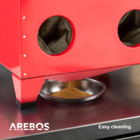 AREBOS Cabina de chorro de arena Unidad de arenado Sandstrahler 90 Liter - details 22