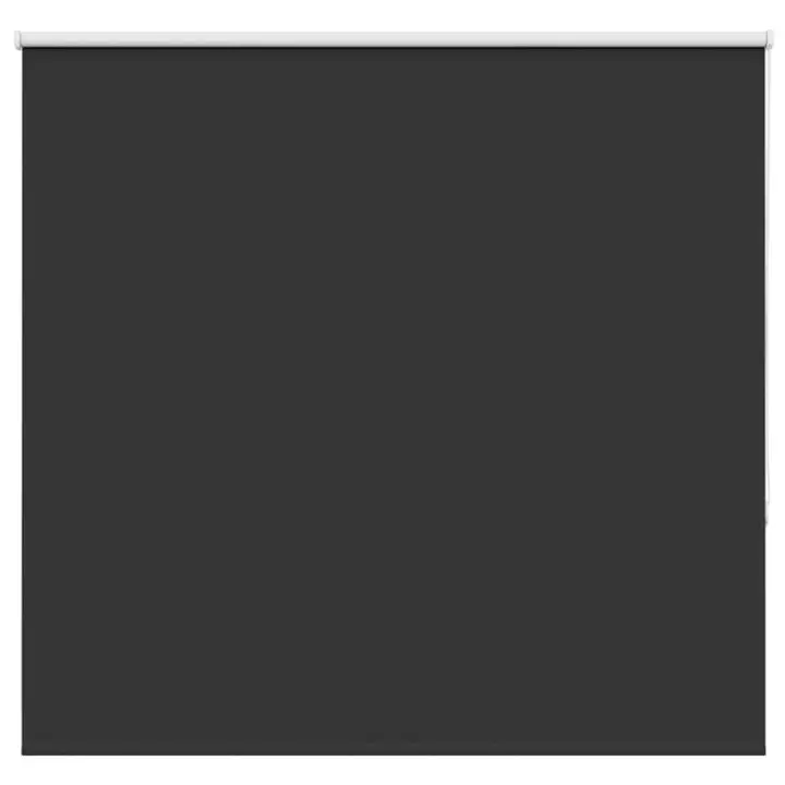 Estor Enrollable Opaco negro 145x175 cm Tela Ancho 141,6 cm - 1