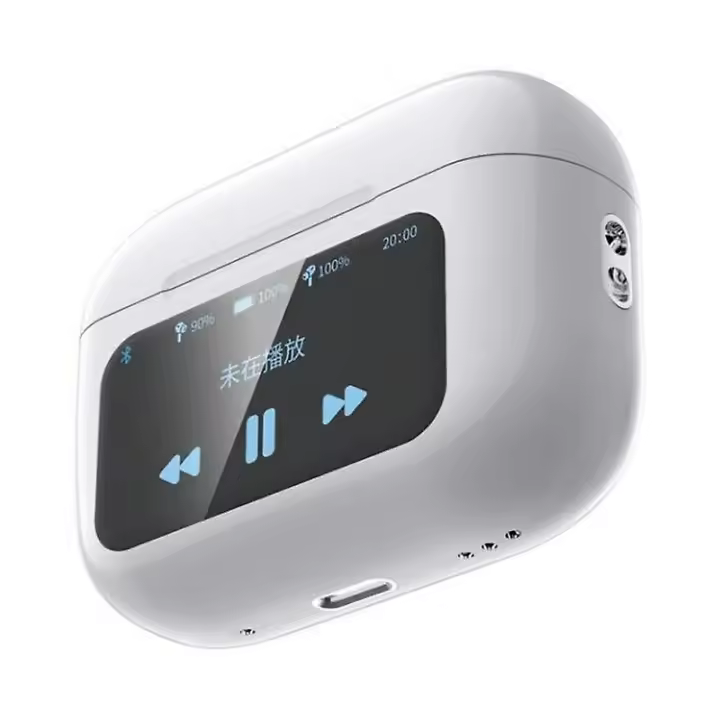 A8 Pro Smart LCD color pantalla táctil auriculares con ANC + ENC activa Bluetooth - 1