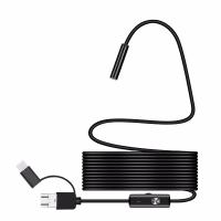 Cámara De Endoscopia USB 1080P Con Cable Flexible De 2M 5M 10M Cámara De Inspección Serpiente Con 8 LEDs Adjustables Para Android PC Notebook - details 5