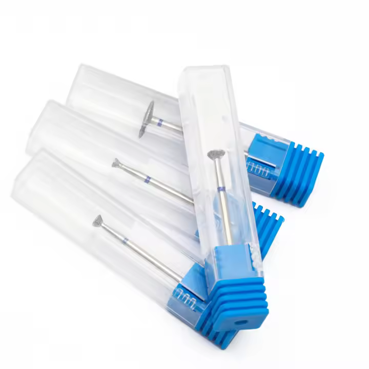 Cortador De Uñas De Carburo Herramientas De Arte De Uñas Bits De Martillo Azul Para Taladro Eléctrico Accesorios De Manicura - 1