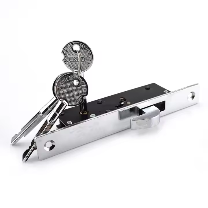 Cerradura Deslizante KAK De Aleación De Zinc Antirrobo Para Seguridad En Puertas De Madera Y Ventanas Con Llaves Cruzadas Herramientas Para Muebles - 1
