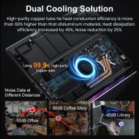 Ninkear A15 Pro Laptop, pantalla de 16 pulgadas 25601600, tasa de refresco de 120Hz, AMD Ryzen 5 7430U de 6 núcleos hasta 4.3GHz, 16GB de RAM, 1TB SSD, WiFi 6, Bluetooth 5.2, desbloqueo por huella dactilar, teclado retroiluminado, 2 puertos Type-C complet - details 17