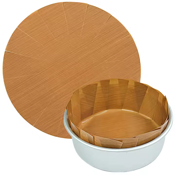 Mantel De Hornear Redondo Reutilizable 40cm Para Molde De Tarta No Adhiere Al Calor Resistente Al Horno Y BBQ Papel De Grasa Ecológico - 1