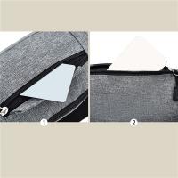 Bolsa De Cintura Impermeable Para Viaje Casual Unisex Bolso De Hombro Ligero Para Hombres Con Bolsillo Para Teléfono Móvil - details 14