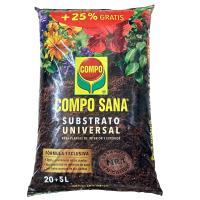 Compo sana - Sustrato Universal de Calidad en Paquete de 5, 10, 25, 40 litros para plantas flores jardín con abono - details 2