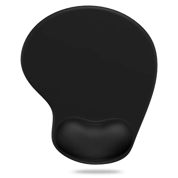Alfombrilla Ratón para Ordenador, reposamuñecasRatón con Base de PU Antideslizante Alfombrilla Ratón ReposamuñecasGaming Mouse Pad Ergonómica con Apoyo de Gel - 1