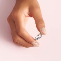 PANDORA Garden Anillo con diseño de Huese de la lucha con granos de Trigo de Plata, Comes con embalaje de Caja de Giano original. - details 2