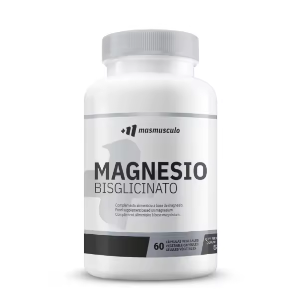 Bisglicinato de Magnesio 250mg - 60 Cápsulas Vegetales MM Supplements - 1