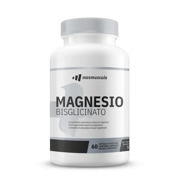 Bisglicinato de Magnesio 250mg - 60 Cápsulas Vegetales MM Supplements - 1