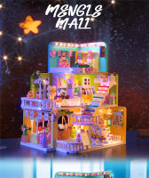 Bloques De Construcción Creativos Para Niñas Miniatura Tienda De Ropa Juego De Habitación Mercado Edificio Juguetes De Plástico ABS Para Adultos Y Niñas - details 0