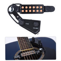 Transductor Magnético Para Guitarra Acústica Con Control De Volumen Y Cable De Audio 12-Hole P-011 Pickup De Sonido De Agujero - details 3