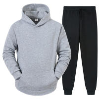 Traje De Deporte Casual Para Hombre 2024 OtoñoInvierno Conjunto De Sudadera Con Capucha Y Pantalones De Alta Calidad Tendencia 2 Piezas Para Uso Diario Y Running - details 5