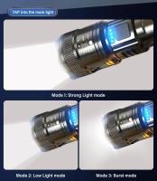Linterna Telescopio LED Potente 9900LM Recargable USB Con Pantalla De Batería Luz Exterior Para Camping Pesca - details 16