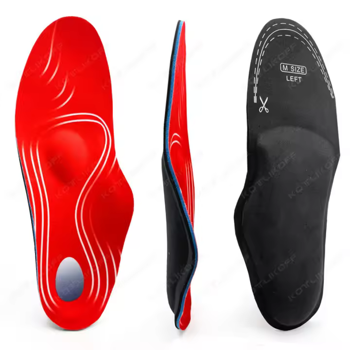 Insoles KOTLIKOFF Para Pies Planos Severos Soporte De Arco Ortopédico Insertos Para Zapatos De Tacón Alto Alivio De Fascitis Plantar Adecuado Para Hombres Y Mujeres - 1