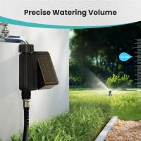 Medidor De Agua Con Timer WiFi Solar De MoesHouse IP65 Impermeable Con Entrada De Latón Sensor De Temperatura Y Humedad Del Suelo Compatible Con Tuya UK - details 1