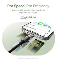 Cable Magnético USB Tipo C Baseus Para Huawei Xiaomi Samsung Carga Rápida 100W Cable De Datos Con Cargador USB C Tejido Sin Químicos De Alta Importancia - details 9