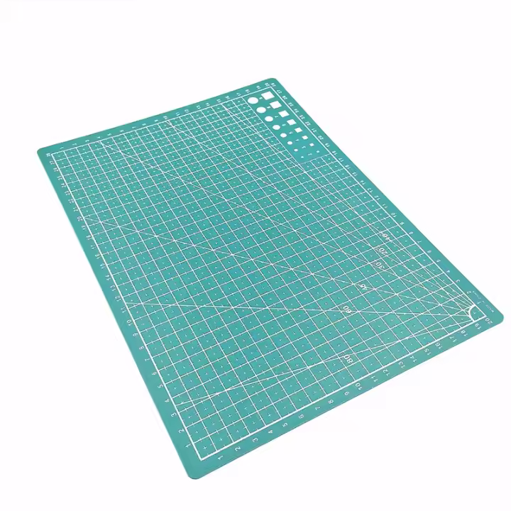 Tablero De Corte Multicolor A3/A4 Con Líneas Guía Auto-heal Para Manualidades Y Tarjetas Doble Cara Para Escritorio - 1
