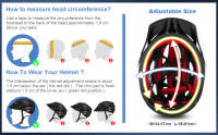 Casco De Bicicleta Para Adultos Hombres Y Mujeres Con Ajuste Por Dial Visera Desmontable Casco De Ciclismo Montaña Y Carretera - details 7