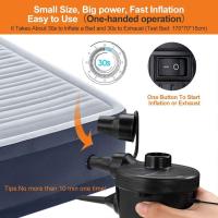 Bomba de aire para inflable, Bomba de Aire Eléctrica de llenado de aire/inflación para colchón de Aire, Cama de Aire - details 1