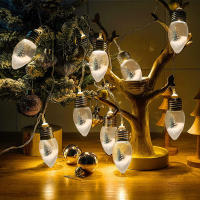 Luz De Árbol De Navidad LED Esférica Decorativa Cadenas De Luces Batería Incluida Para Decoración De Habitaciones Y Hogar - details 5