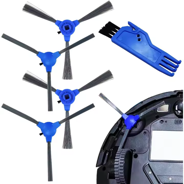 Kit de Accesorios para Eufy RoboVac 11S, Eufy RoboVac 11S, RoboVac 30, RoboVac 15, Kit de Repuesto de Robot Aspirador, 4 Laterales, Herramienta de Limpieza Multiusos - 1