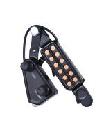 Transductor Magnético Para Guitarra Acústica Con Control De Volumen Y Cable De Audio 12-Hole P-011 Pickup De Sonido De Agujero - details 6