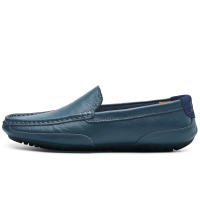 Zapatos De Cuero Para Hombre Moda Lujo 2024 Casuales Slip on Formal Mocasines Italianos Negros Zapatos Para Conducir Y Zapatillas - details 8