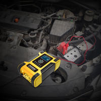 Cargador De Batería Universal 12V 12A/5A Alta Potencia Para Coche SUV Camión Mantenimiento De Batería 12V 24V AGM GEL WET - details 19