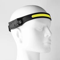 Linterna Frontal Recargable USB Impermeable Con Batería Integrada COB+LED Para Camping Pesca Y Trabajo Luz De Mano Exterior - details 31