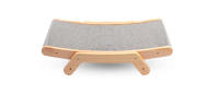 Tablero De Rasguñar Para Gatos Con Marco De Madera 3 En 1 Sillón De Descanso Antirraspado Juguete Para Uñas Sofá Para Gatos - details 2