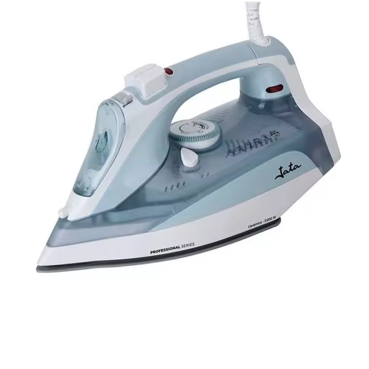 Plancha Plancha de vapor cerámica JATA PL1058C  | Suela cerámica, Vapor continuo 50 g/min, Gris, Blanco - 1