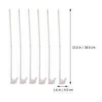 10 Pcs Soporte De Bandera Para Ventanas De Coche Antena Plástica Para Marco De Vehículo Soporte De Festival Y Bandera Nacional - details 1