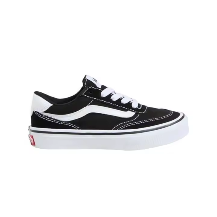 Vans VN000D7UBZW1 Zapatillas deportivas Brooklyn Ls para mujer en negro de piel - 1